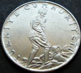 Cumpara ieftin Moneda 2 1/2 LIRE - TURCIA, anul 1973 *cod 1417 A, Europa