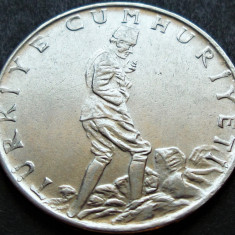 Moneda 2 1/2 LIRE - TURCIA, anul 1973 *cod 1417 A