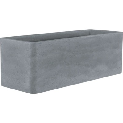 Jardinieră Geli Cube 80x29x27.5cm Gri foto