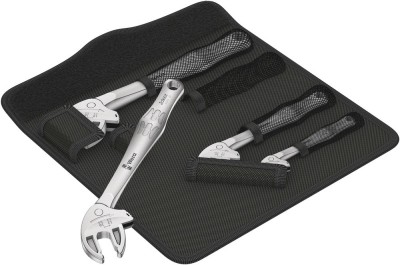 Set chei reglabile cu clichet, 6004 Joker 4, 4 bucati, Wera 05020110001 HardWork ToolsRange foto