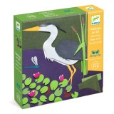 Set creativ 3D din hartie, Djeco