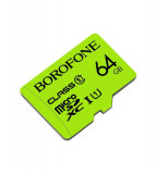 BOROFONE Card de memorie TF de mare viteza micro-SD SDXC Class 10-Capacitate 64GB