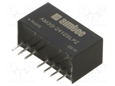 Convertor DC/DC AIMTEC 3W 18-36V intrare 12V ieșire THT SIP8 foto