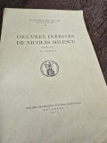 Oeuvres inedites de Nicolas Milescu - N. Iorga