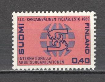 Finlanda.1969 50 ani Organizatia Internationala a Muncii KF.92