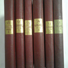 N. V. GOGOL - OPERE IN 6 VOLUME - Editura Cartea Rusa Bucuresti, 1954