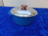 ***Home Decor | cratita, oala emailata, diametru 24 cm