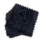 Set 10 Piese Covor tip Puzzle, Spuma EVA, Pufos, 30 x 30 x 1 cm, Negru