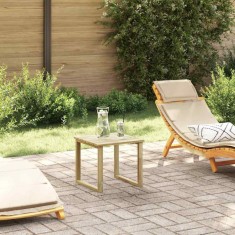 vidaXL Masă pentru Șezlong Maro 40 x 40 x 36 cm Lemn de pin impregnat