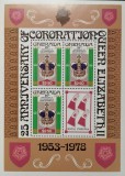 BC177, Grenada1978, lot 3 blocuri regina Elisabeta a II-a (3 poze)