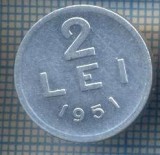 AX 742 MONEDA- ROMANIA - 2 LEI -ANUL 1951 -STAREA CARE SE VEDE