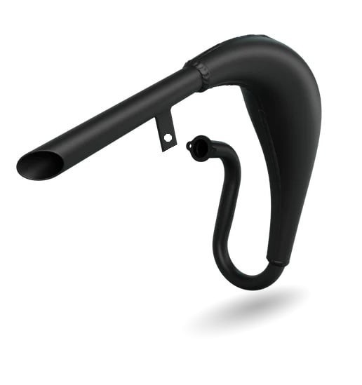 Esapament kit motor bicicleta &quot;saxofon&quot;