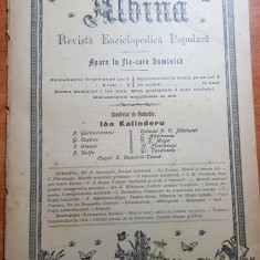 revista albina 15 decembrie 1902-foto cu zona cotroceni bucuresti