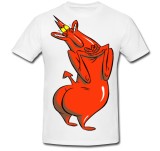 Cumpara ieftin Tricou &quot; Red devil guy Cow and Chicken &quot;