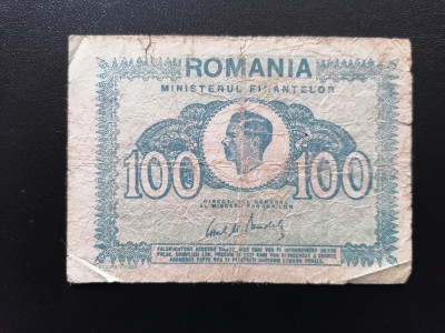 100 LEI 1945-ROMANIA foto