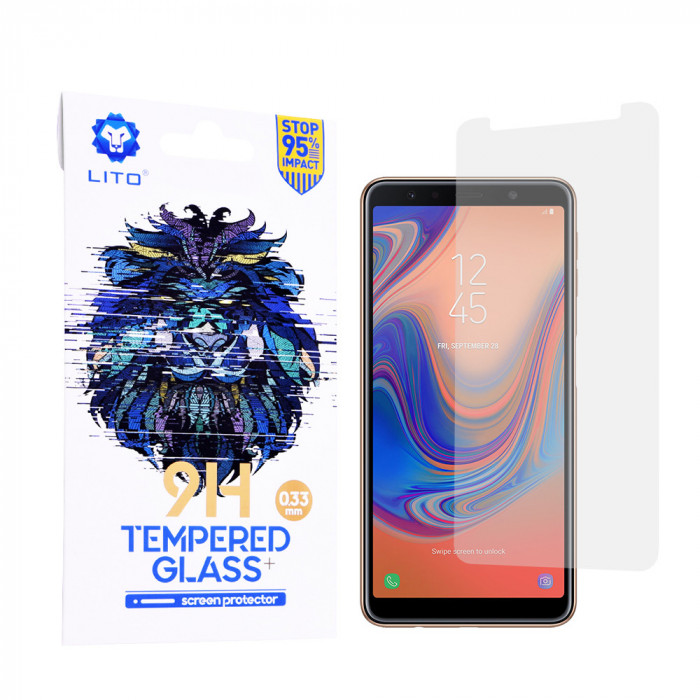 LITO - 2.5D Folie sticla - Samsung Galaxy A7 2018 - Transparent