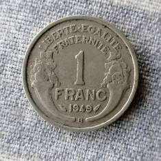 MONEDA- 1 FRANC 1949 B - FRANTA