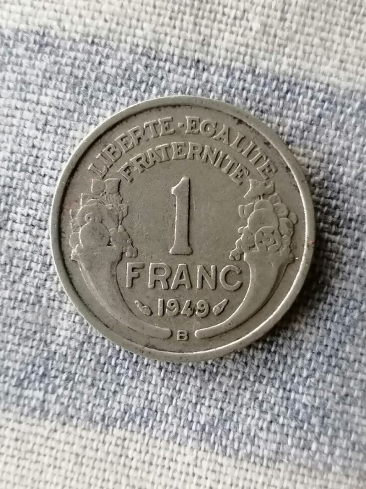 MONEDA- 1 FRANC 1949 B - FRANTA