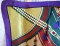 Batic/ Esarfa matase naturala, vintage - CODELLO - 3