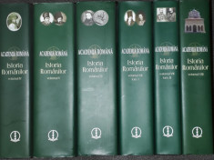 Istoria romanilor - Academia Romana (vol. 4, 5, 6, 7.1, 7.2, 8 - sase volume) foto