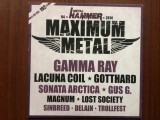 Maximum Metal Vol 192 Metal Hammer promo cd disc muzica heavy metal hardcore VG+, Rock