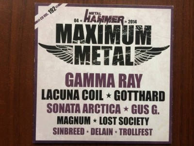 Maximum Metal Vol 192 Metal Hammer promo cd disc muzica heavy metal hardcore VG+ foto