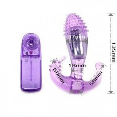 BAILE - LILAC VAGINAL AND ANAL STIMULATOR WITH VIBRATION foto