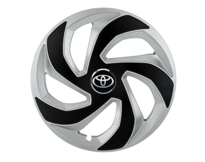 Set 4 capace roti Lama dual crom R15 pentru gama auto Toyota foto
