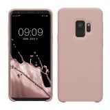 Husa kwmobile pentru Samsung Galaxy S9, Silicon, Roz, 44182.236