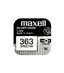 Baterie ceas Maxell SR621W V363 1.55V oxid de argint 1buc foto