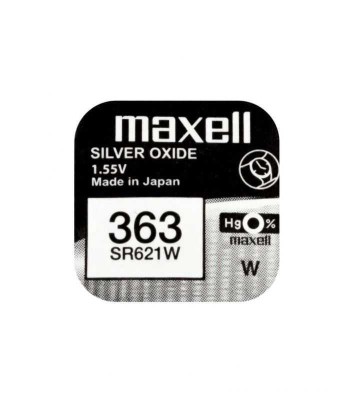 Baterie ceas Maxell SR621W V363 1.55V oxid de argint 1buc foto