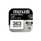 Baterie ceas Maxell SR621W V363 1.55V oxid de argint 1buc