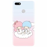 Husa silicon pentru Huawei P9 Lite, Little Twins On Cloud