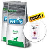 Cumpara ieftin Farmina Vet Life Renal Canine 2x12 kg + Arpalit NEO GRATUIT