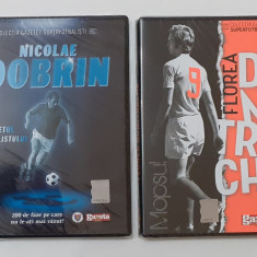 DVD Nicolae Dobrin + Florea Dumitrache Colectia Superfotbalisti Fotbal (SIGILATE