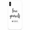 Husa silicon pentru Apple Iphone XS Max, Love Yourself More