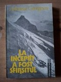 La inceput a fost sfirsitul - Adriana Georgescu, Carte Filosofie, Editura Humanitas, 1992, 223 pagini