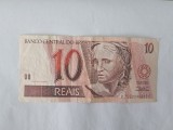 Brazilia 10 Reais 1997 Noua