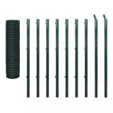 Cumpara ieftin Euro gard, verde, 10 x 1,7 m, otel