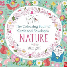 Nature - Colouring Book of Cards and Envelopes | Rebecca Jones