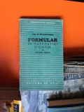 Formular de matematici și calcul - Ing. D. Dragulanescu