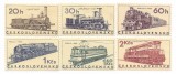 Cehoslovacia - Locomotive, 1966 - serie neobliterata