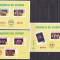 Ecuador 1980 flori orhidee MI 3 bl.100-102 MNH