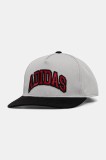 Adidas Originals sapca culoarea gri, cu imprimeu, IX7491
