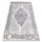Covor CORE W7161 Rosette Vintage - structural, două niveluri de l&acirc;nă, gri, 160x220 cm