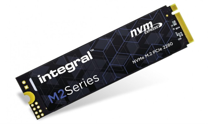 SSD INTEGRAL de 250 GB NVME M.2 2280 PCIe Gen3 x 4 R-3350MB s W-1350 MB s TLC M2 Solid State Drive - RESIGILAT