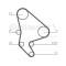 Kit distributie Contitech CT1037K2