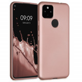 Husa pentru Google Pixel 5a, Silicon, Roz, 55782.31, Kwmobile, Carcasa