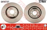 Disc frana OPEL CORSA E (2014 - 2016) TRW DF4737