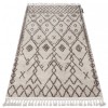 Covor Berber Tanger B5940 cremă si maro Franjuri shaggy, 180x270 cm, Dreptunghi, Polipropilena